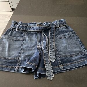 Denim Blue Women's Shorts